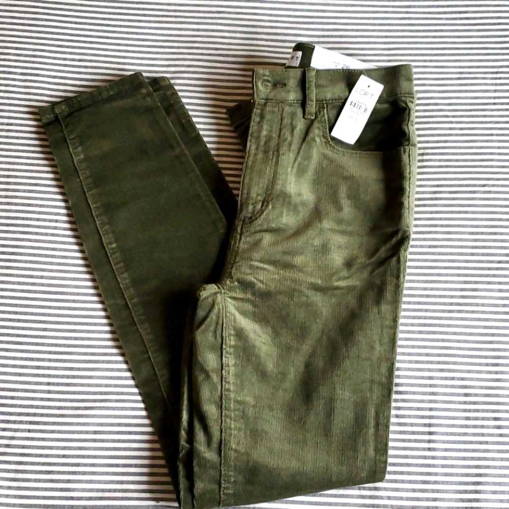 NWT Loft Skinny cords
